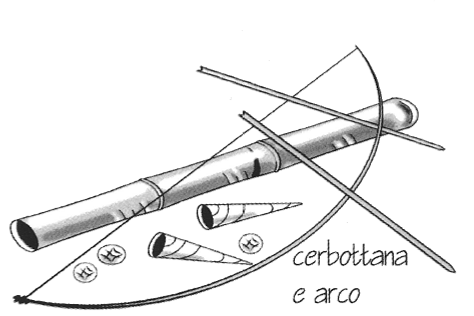 Cerbottana e arco